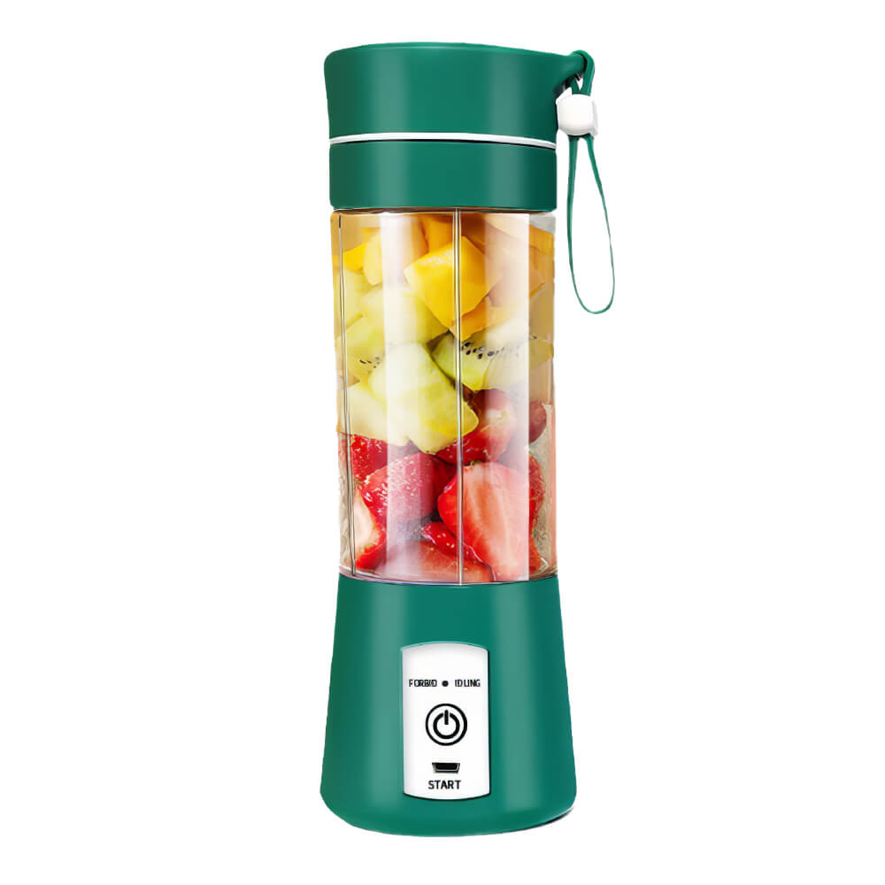 380ML Portable Blender – USB Rechargeable with 6 Stainless Steel Blades