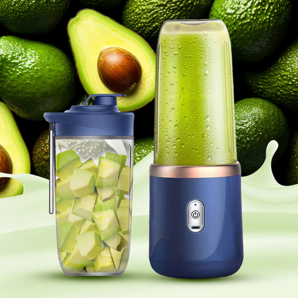 Portable Smoothie Blender with Travel Cup – Compact Juice & Shake Maker