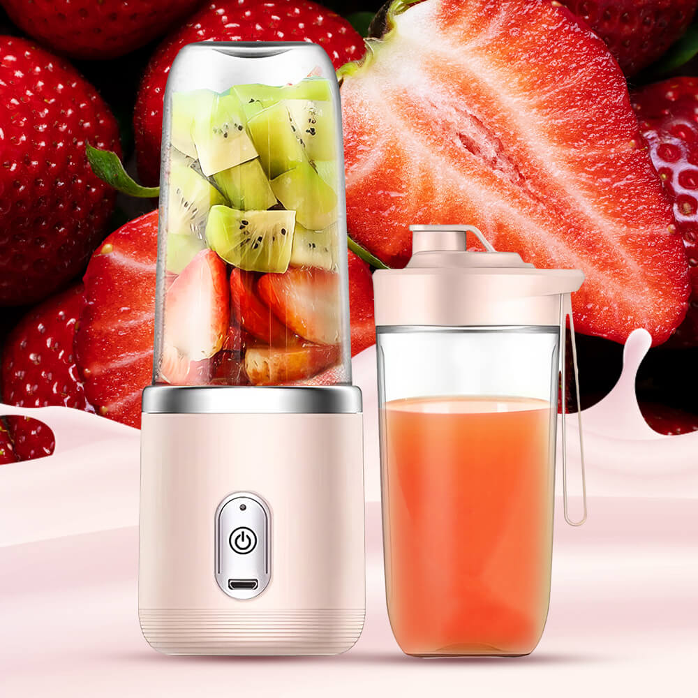 Portable Smoothie Blender with Travel Cup – Compact Juice & Shake Maker