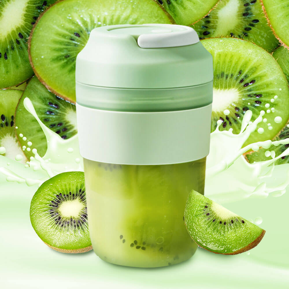 400ML Portable USB Rechargeable Blender Leak-Proof Personal Mixer