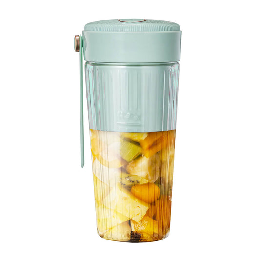 300ML Portable USB Rechargeable Blender with 6-Leaf Stainless Blade