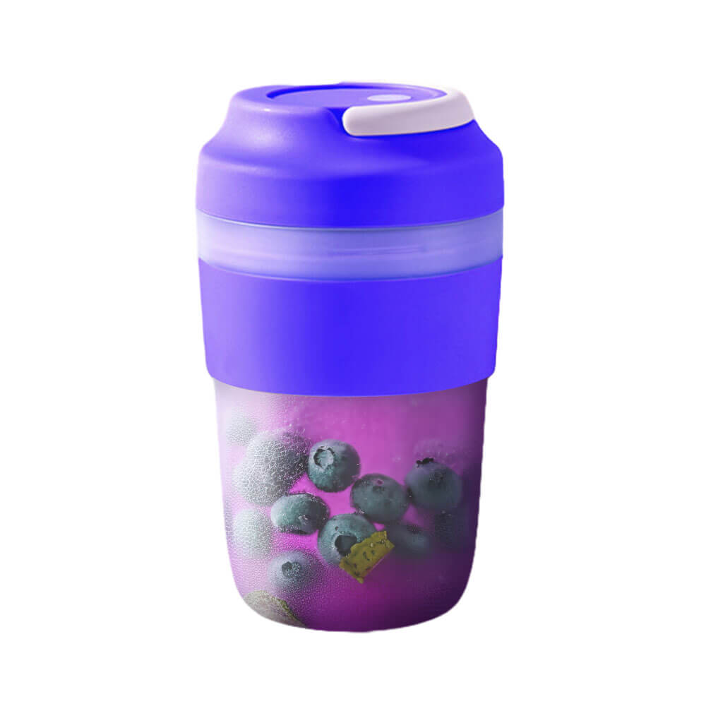 400ML Portable USB Rechargeable Blender Leak-Proof Personal Mixer