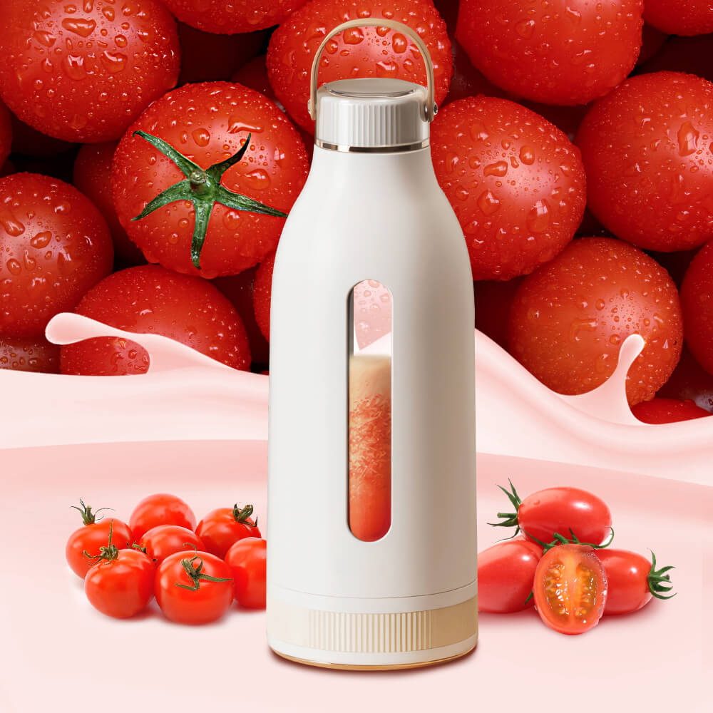 400ML Portable Blender – 10-Blade USB Rechargeable with Ice Crusher