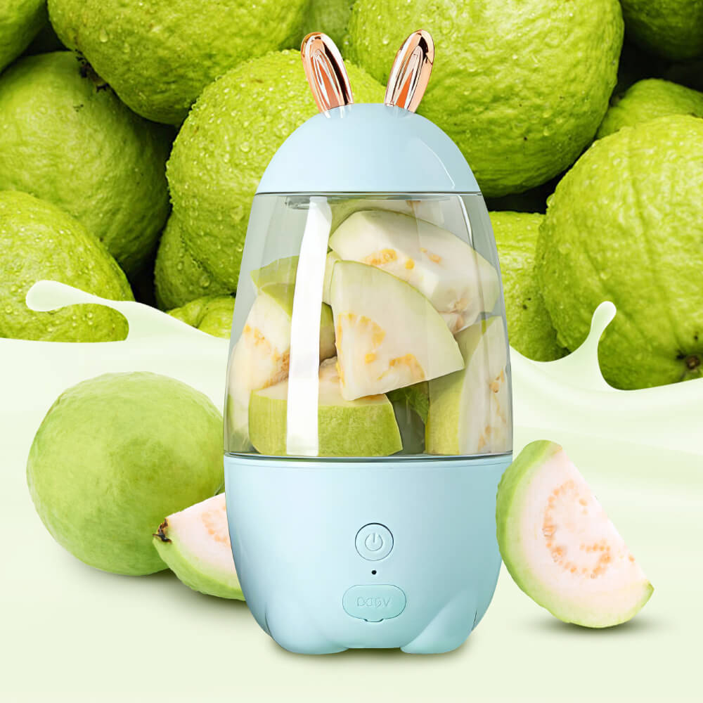330ML Mini Portable Blender USB Rechargeable Personal Juicer Cup
