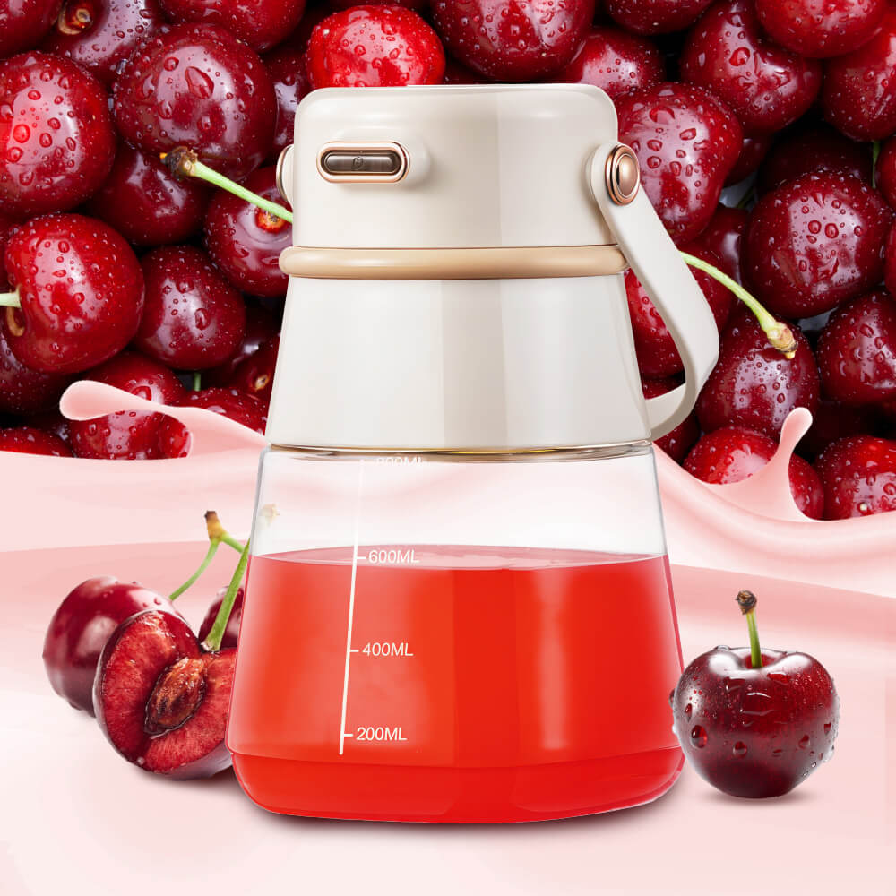 800ML Portable Blender – 10-Blade USB Rechargeable Smoothie Maker