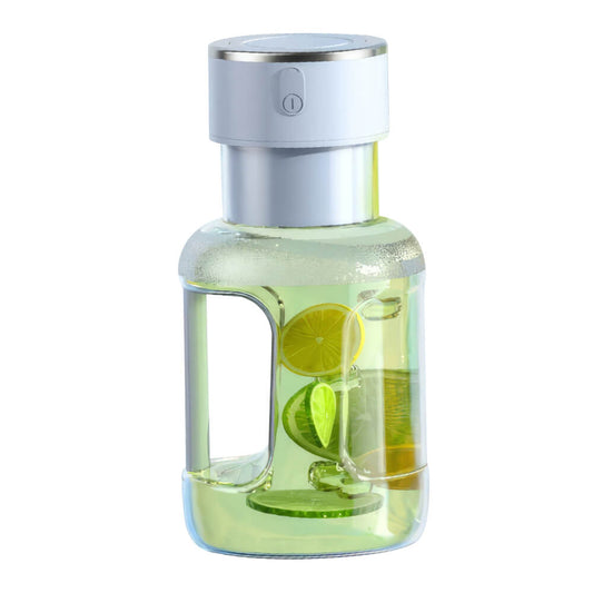 Portable 1600 mL USB Blender Bottle 10-Blade Rechargeable Smoothie Cup