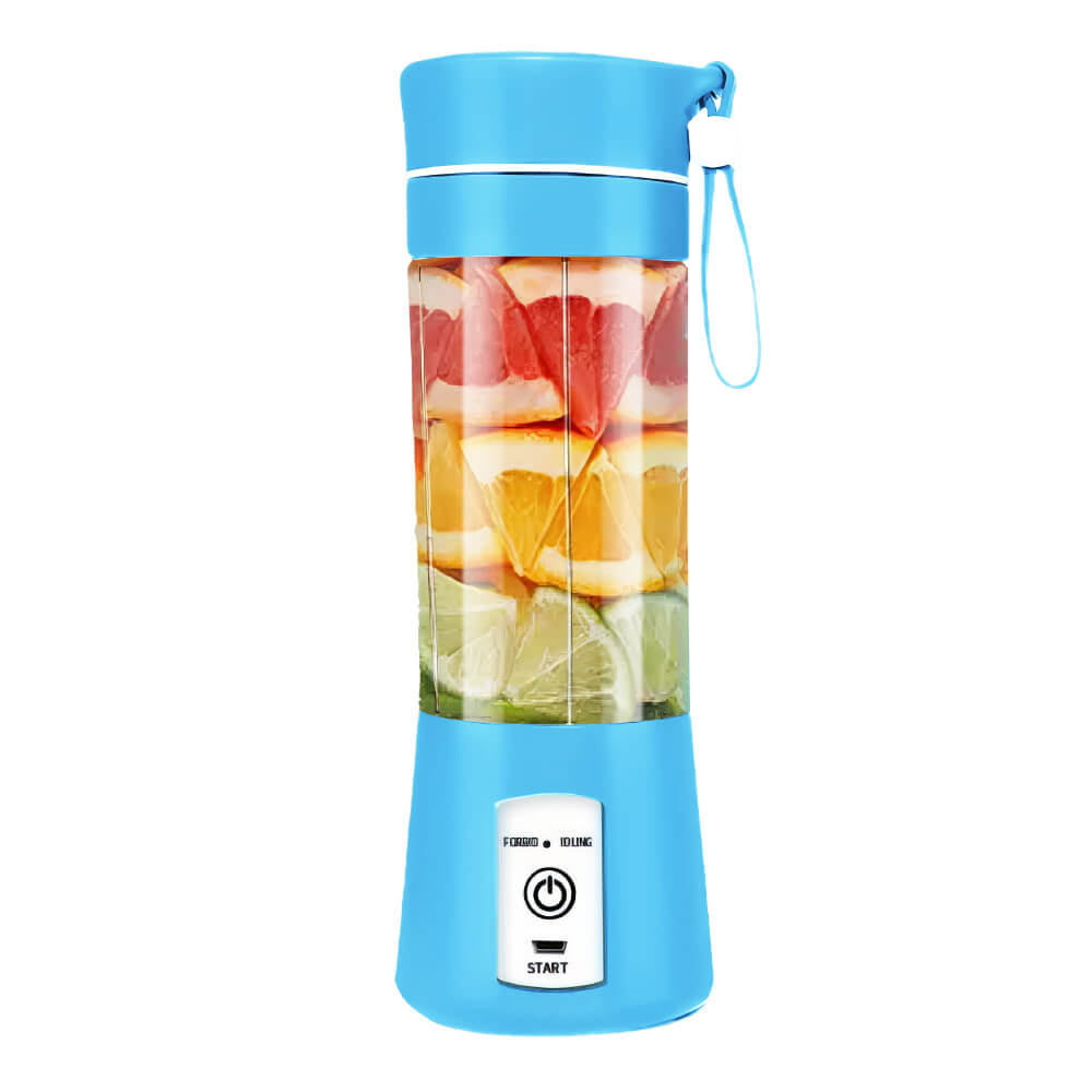 380ML Portable Blender – USB Rechargeable with 6 Stainless Steel Blades